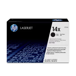 HP 14X High Yield Black Original LaserJet Toner Cartridge,17,500 pages