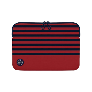 Port LA Mariniere Memory Foam 14" Red Sleeve